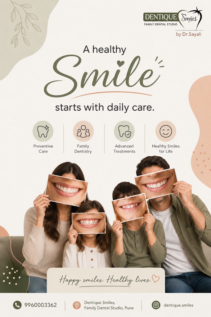 A healthy smile starts with daily care